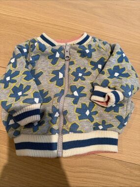 Stella McCartney Kids Reversible jacket - pink and blue coral